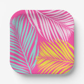 Pool Party Paper-Teller | Dekor des Pool-Party Pappteller (Vorderseite)