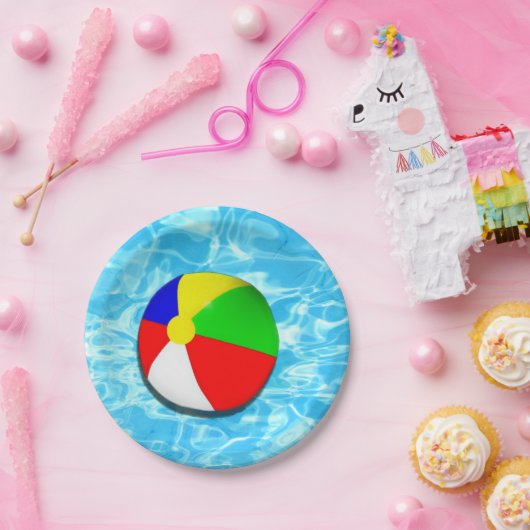 Pool-Party Pappteller (Party)