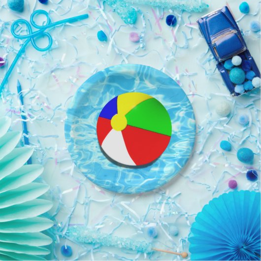 Pool-Party Pappteller (Party)