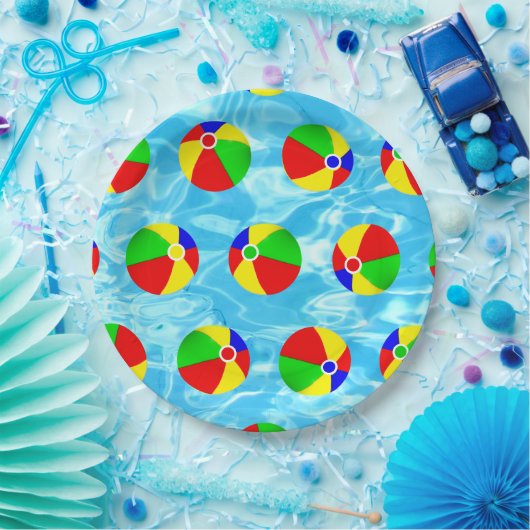 Pool-Party Pappteller (Party)