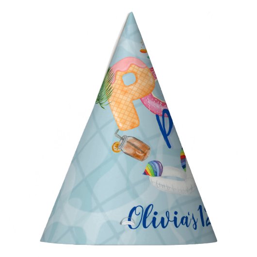 Pool-Party Partyhütchen (Links)