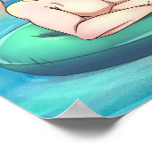 Pool-Party Poster (Ecke)