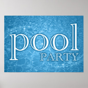 Pool Party: Sterne Poster