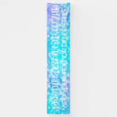 Pool Party Summer Party Tropisches Party Wasser Pa Banner (Vertikal)