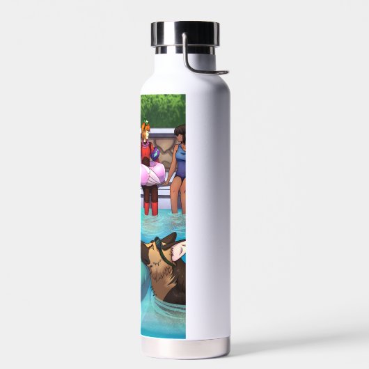 Pool-Party Trinkflasche (Links)