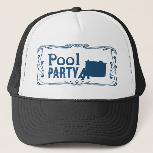 POOL PARTY TRUCKERKAPPE (Vorderseite)