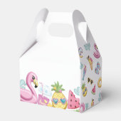 Pool Party Vielen Dank Geschenkschachtel (Rückseite)