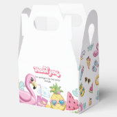 Pool Party Vielen Dank Geschenkschachtel (Geöffnet)