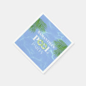 Pool Paty Paper Napkin Serviette (Ecke)