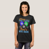 Pool Player Gif Billard 8 Ball T-Shirt (Vorne ganz)