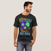 Pool Player Gif Billard 8 Ball T-Shirt (Vorne ganz)