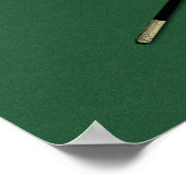 Pool Player Poster (Ecke)