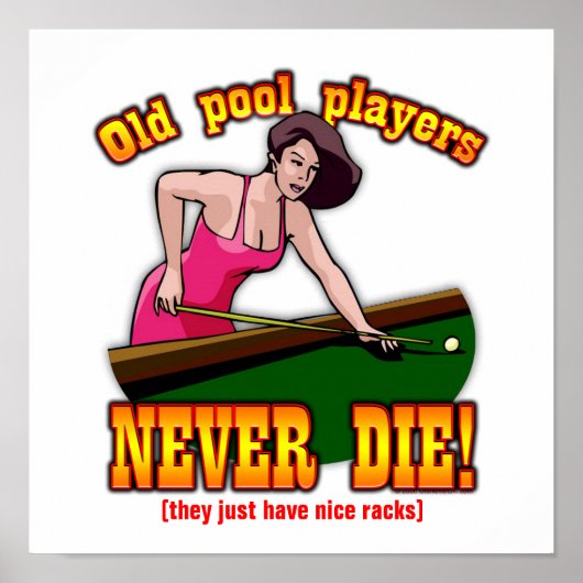 Pool Players Poster (Vorne)