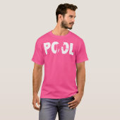 Pool Pool Player Snooker Billard Pool T-Shirt (Vorne ganz)
