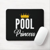 Pool Princess Pool Billard Princess Mousepad (Mit Mouse)