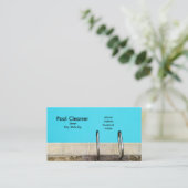 Pool-Reiniger Visitenkarte (Stehend Vorderseite)