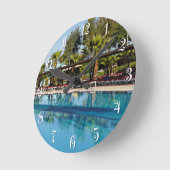 Pool Runde Wanduhr (Winkel)