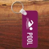 Pool Schlüsselanhänger (Vorderseite)