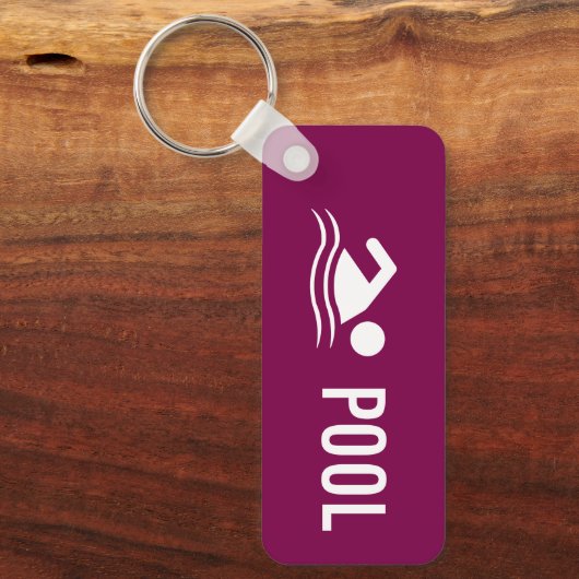 Pool Schlüsselanhänger (Vorderseite)