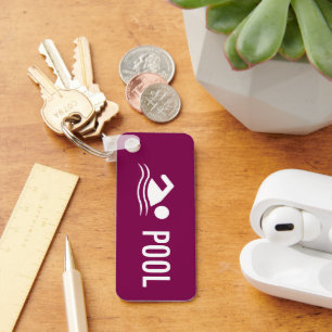 Pool Schlüsselanhänger