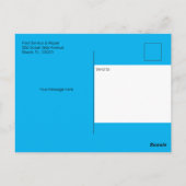 Pool Service und Reparatur Postkarte (Rückseite)