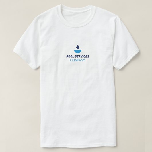 Pool Services Company T-Shirt (Design vorne)