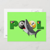 POOL SHARD POSTKARTE (Vorne/Hinten)