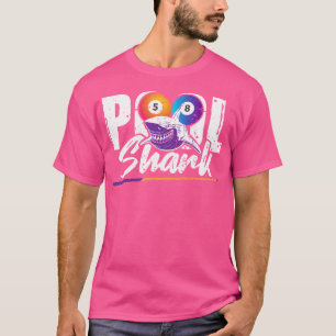 Pool Shark 8-Ball Pool Billard T-Shirt
