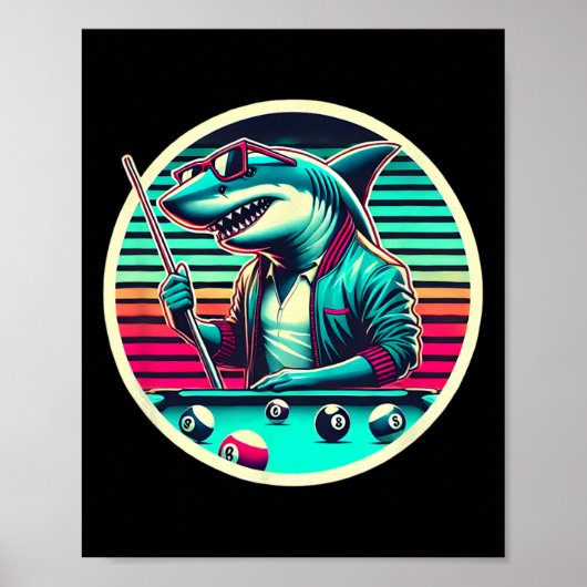 Pool Shark beherrschen das Spiel mit Präzision und Poster (Vorne)