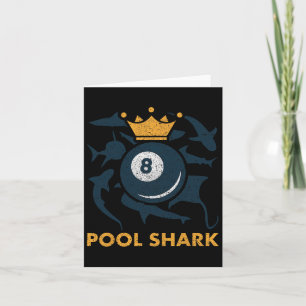 Pool Shark Billiards Pool Billiards Hall Player Ba Karte