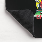Pool Shark Funny Billiards Aight Ball Nine Ball Mousepad (Ecke)