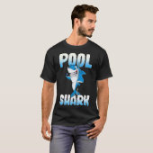 Pool Shark Funny Pool Billard Player T-Shirt (Vorne ganz)