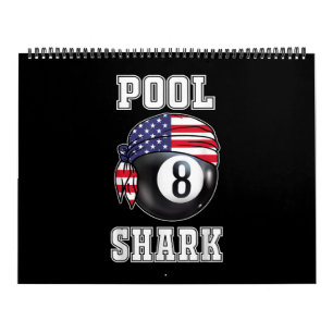 Pool Shark Jersey Cooles Geschenk Top Bar Billiard Kalender