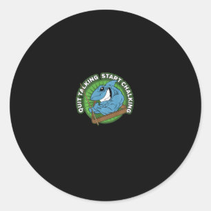 Pool Shark kündigen Vortrag anfangen, langen Schla Runder Aufkleber