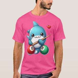 Pool Shark Niedlich 8 Ball Billard T-Shirt