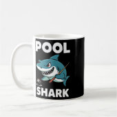 Pool Shark Snooker Player Funny Billiard Kaffeetasse (Links)