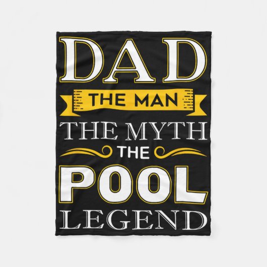 Pool Shark Vater Geschenke für Billard Väter Fleecedecke (Vorderseite)