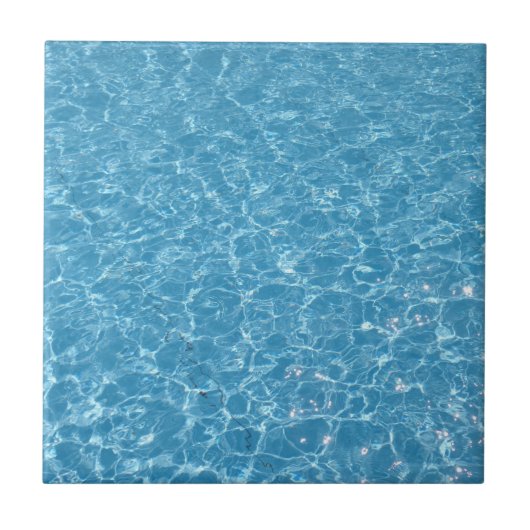 Pool Small (4,25" x 4,25") Keramik Foto Tile Fliese (Vorderseite)