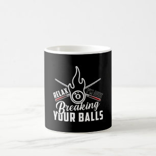 Pool Snooker 8 Ball Billiard Billiard Billiard Fun Kaffeetasse