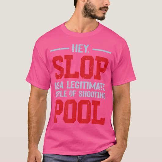 Pool Snooker Player Billiards Glove Wearer Cue Bil T-Shirt (Vorderseite)