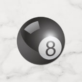 Pool-Spiel | Bester Spieler Konfetti (Klein Vorderseite)