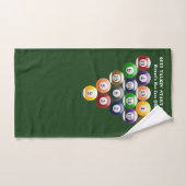 Pool-Spiel der Handtuch (Handtuch)