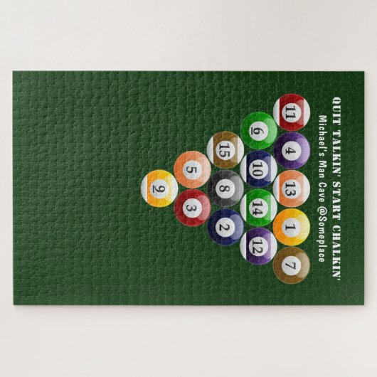 Pool-Spiel der Puzzle (Horizontal)