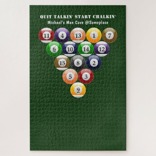 Pool-Spiel der Puzzle (Vertikal)