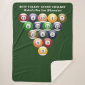 Pool-Spiel der Sherpadecke (Vorderseite)