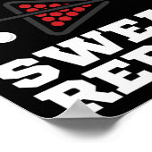 Pool-Spiel Ziel Shoot Swear Repeat Pool spielen B Poster (Ecke)