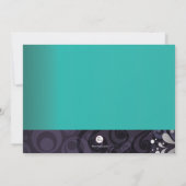 Pool-Spritzen-Einladung Einladung (Rückseite)