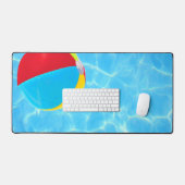 Pool-Strandball Schreibtischunterlage (Tastatur & Maus)