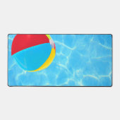 Pool-Strandball Schreibtischunterlage (Vorderseite)