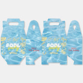 Pool summer neon vibes birthday party geschenkschachtel (Ungeklappt)